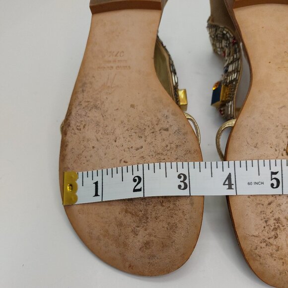 Giuseppe Zanotti Rhinestone Crystal Sandals Women's Size EU 37.5 & 38 - Picture 12 of 12